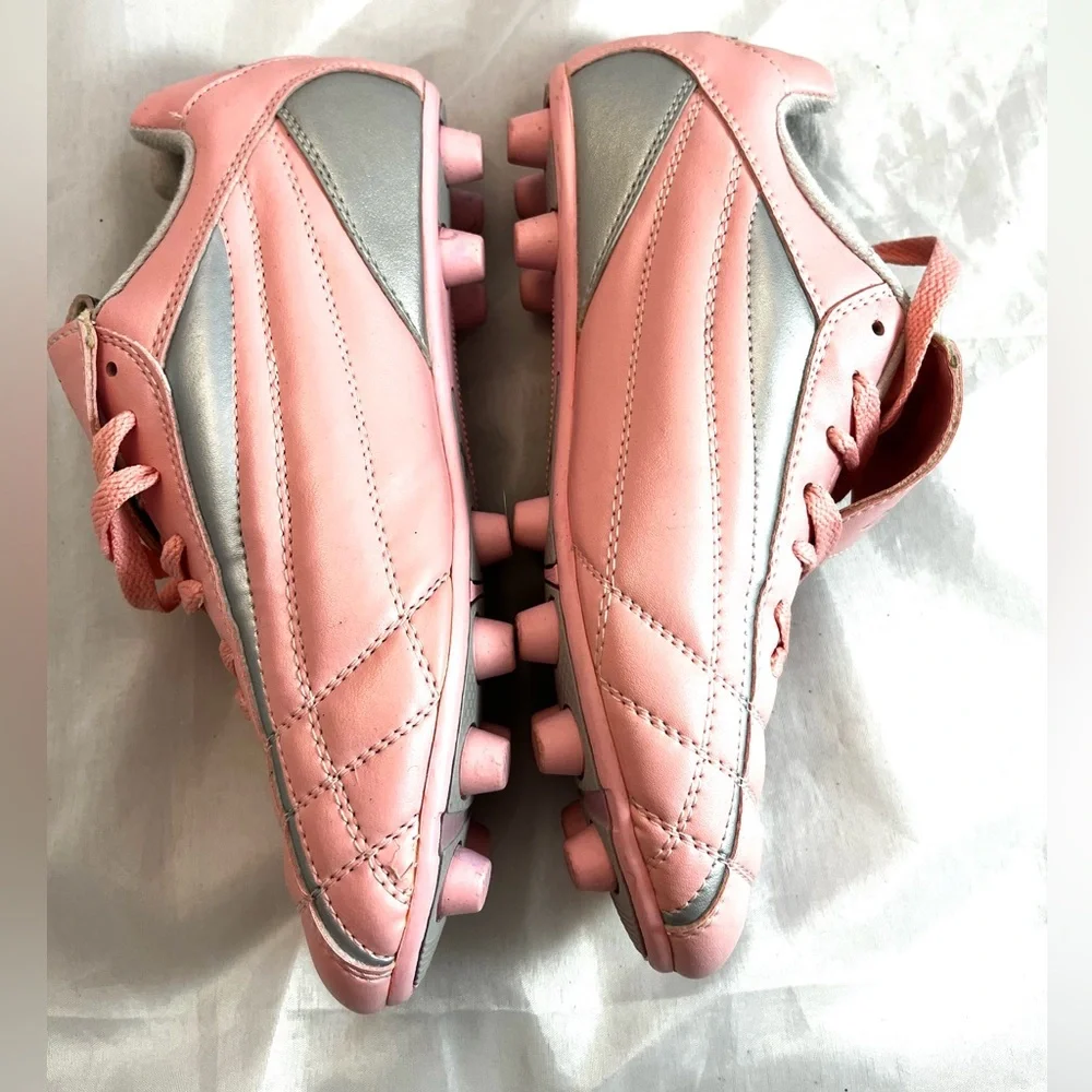 Vizari Victory Pink Cleats sz 5 - Picture 3 of 7